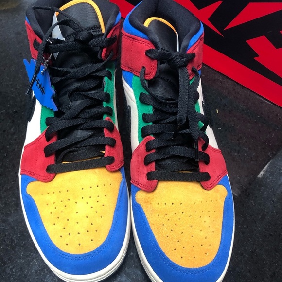 Jordan 1s sz 10.5 muti colors main image 9